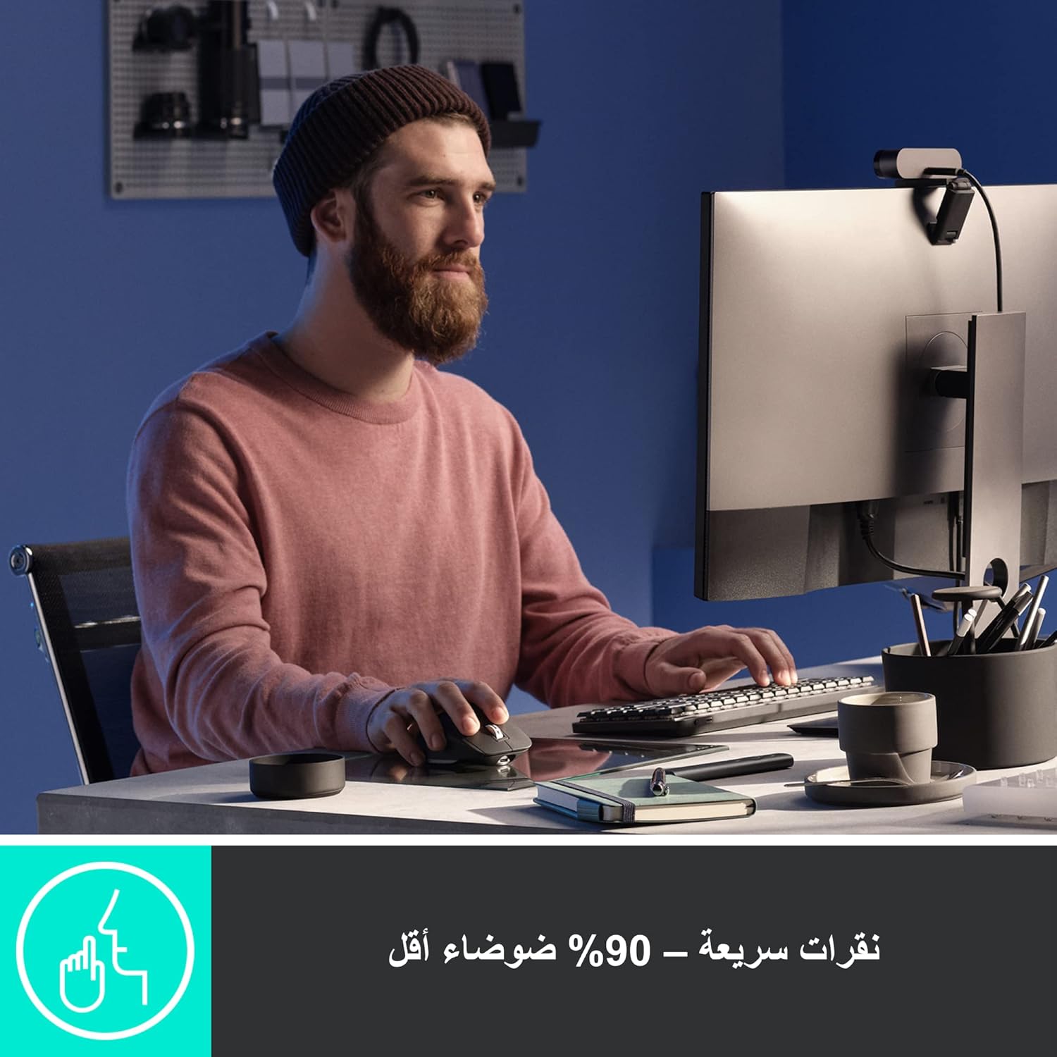 Original Logitech MX Master 3S Wireless Performance Mouse Gaming Mouse Office Computer Mouse