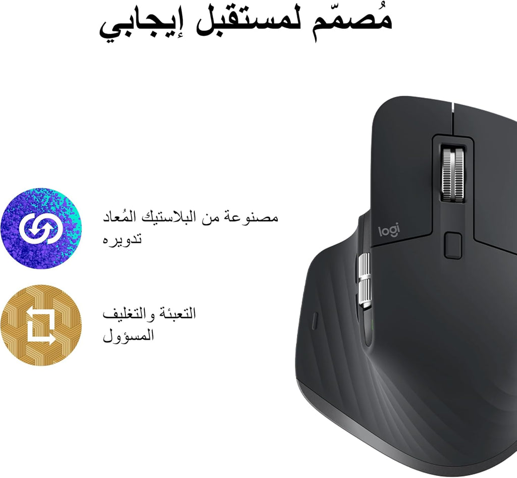 Original Logitech MX Master 3S Wireless Performance Mouse Gaming Mouse Office Computer Mouse